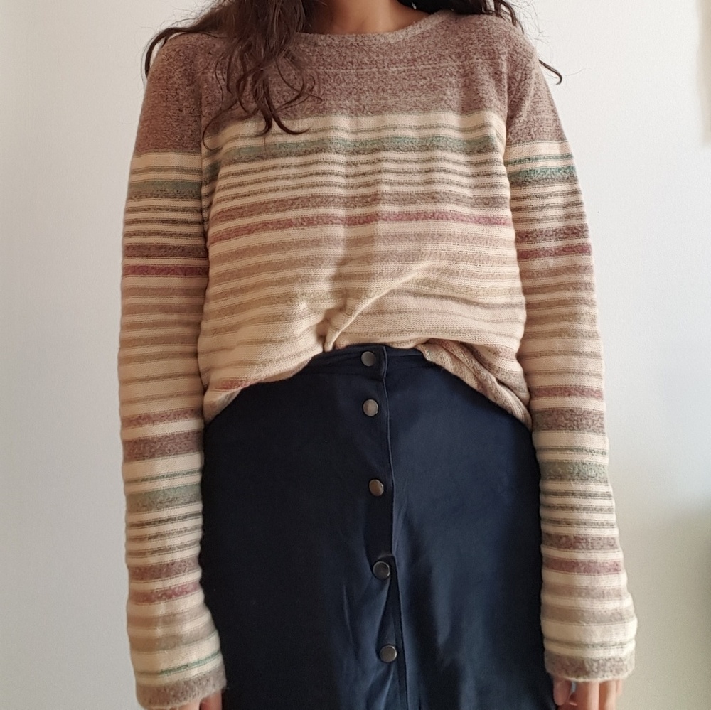 Warm Striped Sweater